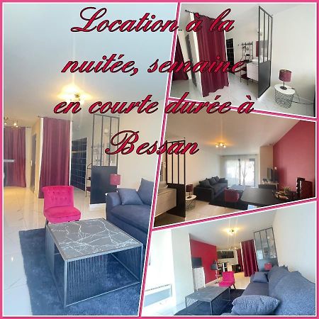 Studio Barok Proche Autoroute, Plages Et Attractions, Wifi - Tv, Calme Bessan 外观 照片
