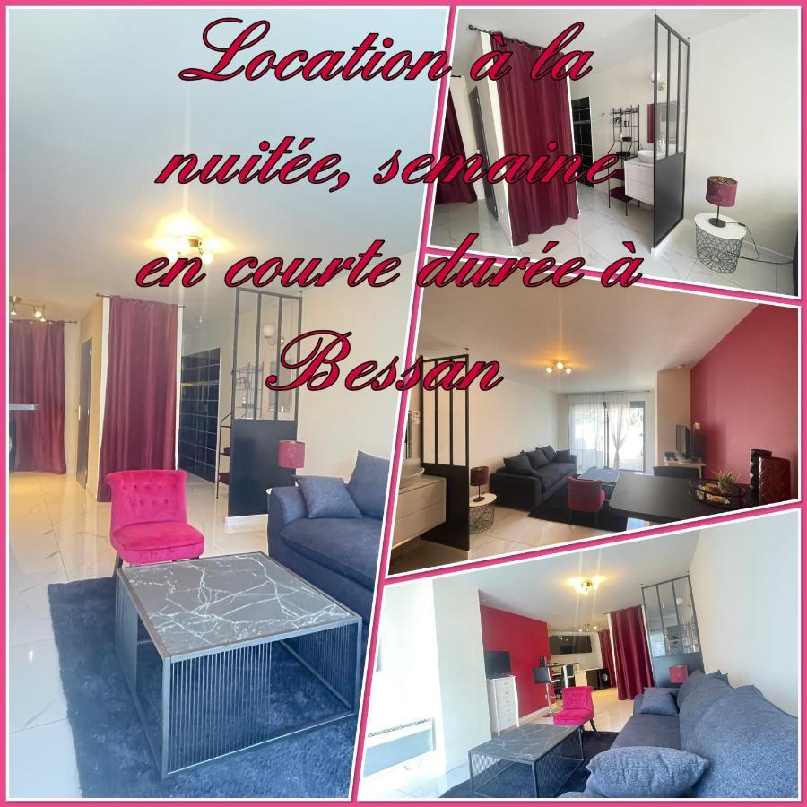 Studio Barok Proche Autoroute, Plages Et Attractions, Wifi - Tv, Calme Bessan 外观 照片